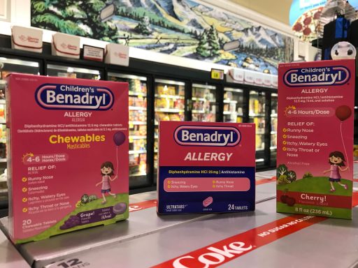 does benadryl help with hives